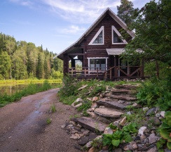 Дом «У озера» в Лесная сказка