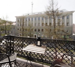 Двухместный номер Комфорт с 2 односпальными кроватями и балконом в Inn 6 line