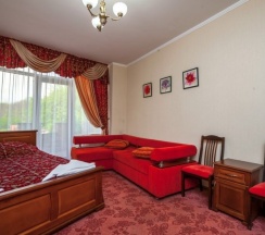 Номер Deluxe с видом на горы в Горное настроение