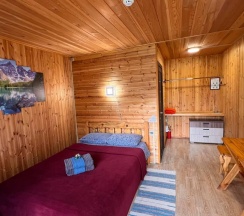 Номер стандарт с 1 двуспальной кроватью в Радость