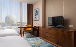 Двухместный номер Expo View Deluxe 2 отдельные кровати в Hilton Astana