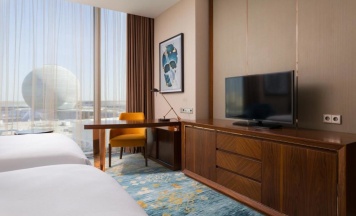Двухместный номер Expo View Deluxe 2 отдельные кровати в Hilton Astana