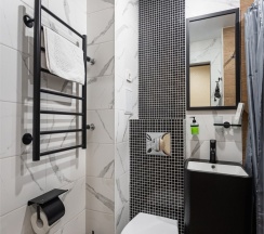 2 Одноместный номер(полу люкс),с двухспальной кроватью. в Аппартамент