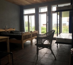 Комната стандарт с 2 односпальными и 1 двухъярусной кроватью Волшебная в Портал Белуха