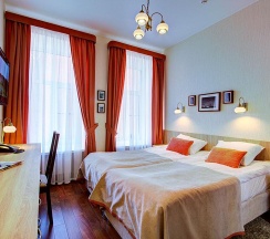 Номер стандарт с 2 односпальными кроватями в Давыдов