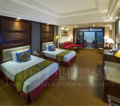 Двухместный номер Deluxe с видом на море 2 отдельные кровати в Country Garden Silver Beach Hotel
