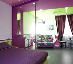Люкс "Хорошее настроение" в Truck house hotel