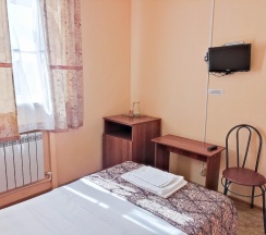 Номер стандарт с 1 двуспальной кроватью в Smart Hotel KDO Оренбург