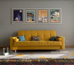 5-местные 2-комнатные апартаменты люкс семейные (мансарда) в Apart Ru Hotel