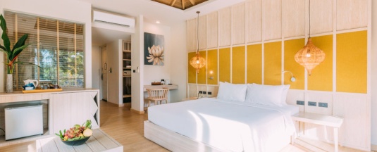 Двухместный номер Coral Grand Deluxe двуспальная кровать в Курорт Mandarava Resort and Spa