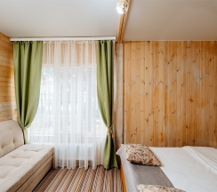Люкс с двумя спальнями (до 6-ти человек) в Green Park Arkhyz&SPA