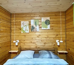 Рябинка дом из кедра в Избушки