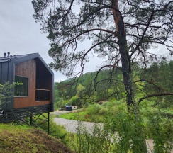 Дом с сауной и панорамным видом в Вдохни Алтай