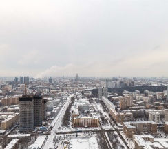"Terrace 45" - 3х комнатные дизайнерские апартаменты на 45 этаже ЖК бизнес-класса D1 в Smart Lofts Moscow