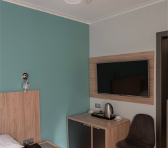 Стандартный 2-местный номер с полутороспальной кроватью (номер первой категории) в Истра