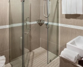 Двухместный люкс c 1 комнатой с видом на город 2 отдельные кровати в 7 Days Premium Hotel Bangna
