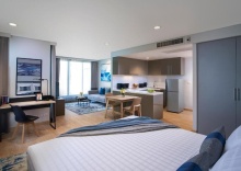 Студия с видом на озеро в Shama Lakeview Asoke Bangkok