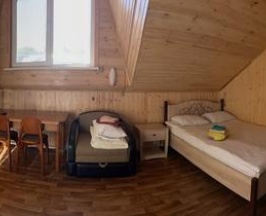 Номер стандарт с 1 двуспальной кроватью и кресло-кроватью (мансарда) в Центральная