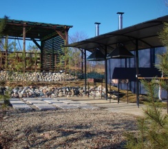 ПАНОРАМА 2х местный 2 этаж с диваном и балконом вид на гору ТХАЧ в Вершина