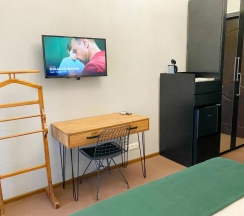 Двухместный номер Deluxe с видом на город (двуспальная кровать) в Отель Orange Kutaisi