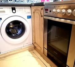 Двухместные апартаменты с красивым видом из окна (двуспальная кровать) в Апартаменты на улице Первомайская 9