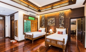 Двухместный номер Luxury с балконом 2 отдельные кровати в Phusanfah Resort