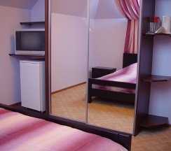 Двухместный номер Standard с балконом двуспальная кровать в Чёрное море