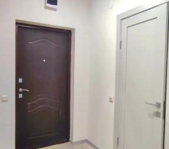Студия с балконом и с красивым видом из окна в SOVA