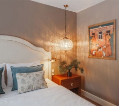 Стандарт с 1 двуспальной кроватью, вид на сад (2 этаж) в Vania rooms