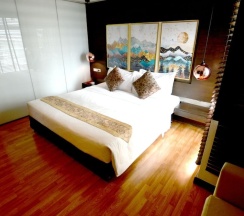 Двухместный полулюкс двуспальная кровать в I Residence Hotel Silom