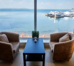 Комната улучшенная с двуспальной кроватью (Вид на море) Sea View Superior by Vvo в Sea view apartments