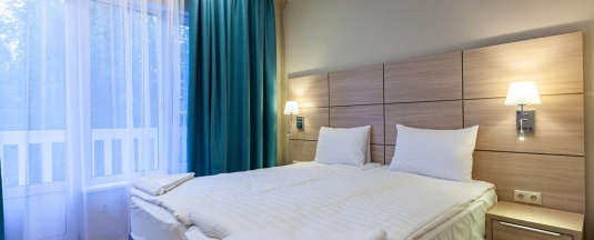 Номер делюкс plus с 2 односпальными кроватями в Тучково