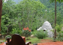 Двухместный коттедж двуспальная кровать в Chiang Dao Roundhouses