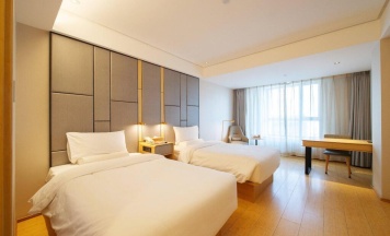 Двухместный номер Standard 2 отдельные кровати в Ji Hotel Changchun Tongzhi Street Wanda Plaza