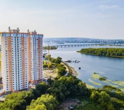 Люкс в Апартаменты с видом на Волгу
