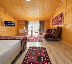 Двухместный комфорт с видом на горы | 3 этаж в Hayat Haus