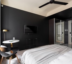 Апартаменты комфорт №4 с 1 двуспальной кроватью в Dostoevsky Apartments (Апартаменты Достоевского)