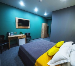 DELUXE двухместный с 1 большой кроватью в Ангара