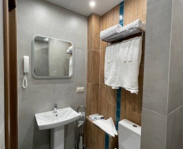 Номер категории Эконом с одной двухспальной кроватью в Loft Boutique Hotel