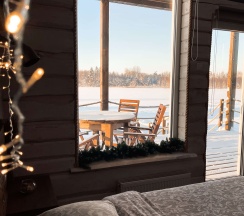 Коттедж с террасой в Chuchemlya eco village