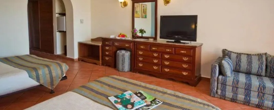 Двухместный номер with side sea view (двуспальная кровать) в Отель Ali Baba Palace