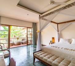 Двухместный номер Premium с видом на сад двуспальная кровать в Cassia Cottage Resort and Spa