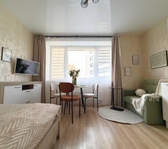 1-комнатные апартаменты, 25 м², 4 этаж в Happy People