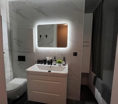 3-местные апартаменты люкс Балаклавский проспект д 15 с 1 двуспальной кроватью в Rent_me