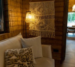 Шале на воде в Конаково. Аэро