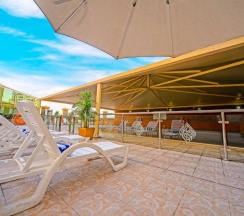 Апартаменты c 1 комнатой в Exquisite Suite Minutes From Al Mamzar Beach
