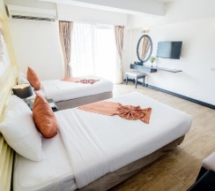 Двухместный номер Resort Wing A Superior 2 отдельные кровати в Seabreeze Jomtien Resort