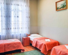 Номер эконом с 4 односпальными кроватями в Smart Hotel KDO Калуга