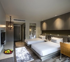 Одноместный номер Standard с видом на океан двуспальная кровать в Hotel Ikon Phuket