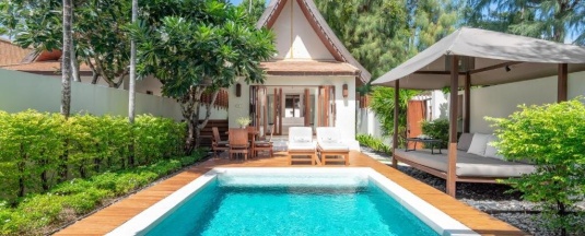 Двухместный Pool Villa люкс 2 отдельные кровати в SALA Samui Choengmon Beach